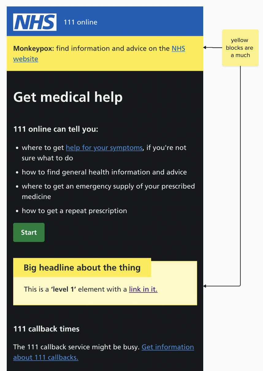 Example showing the issues with the big yellow boxes